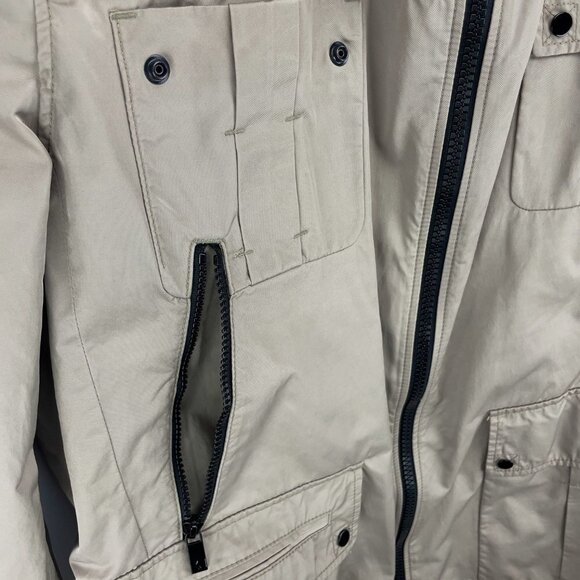 BOSS ORANGE Hugo Boss Saharan Multi Pockets Outdoor Beige Utility Jacket US 44R - Picture 7 of 15